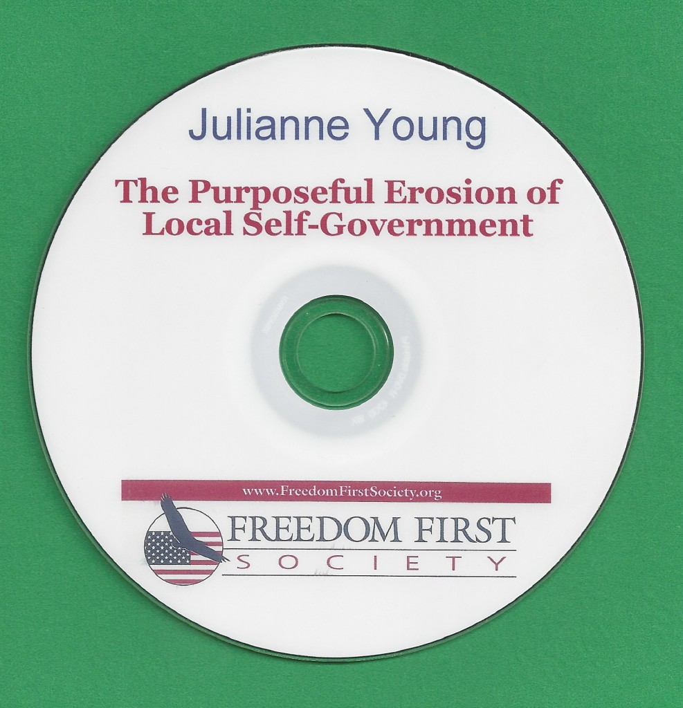 The Purposeful Erosion of Local Self-Government (DVD)